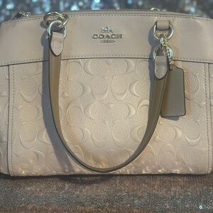 Coach Signature Leather Handbag & Wallet